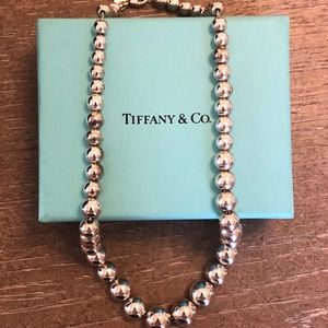 Tiffany & Co. Graduated Ball Necklace - 16.25"